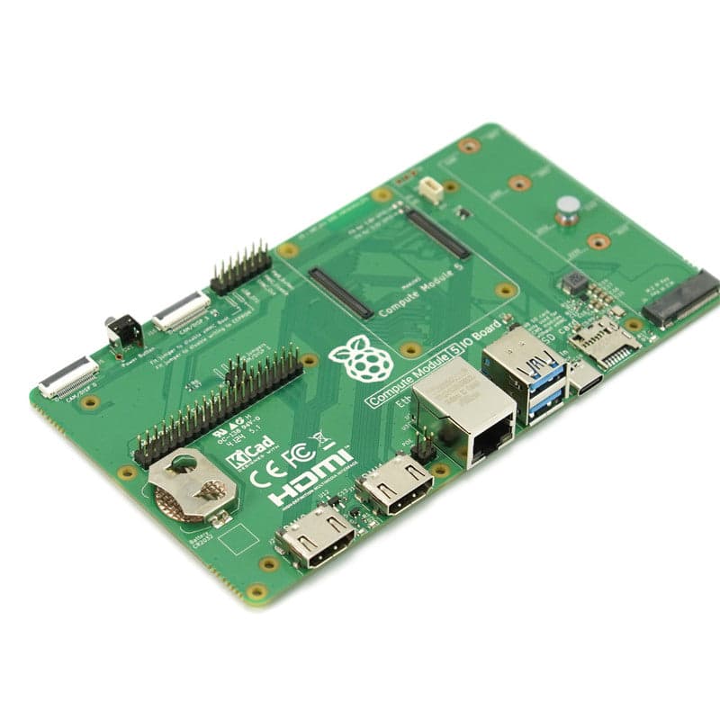 Плата ввода-вывода вычислительного модуля Raspberry Pi 5 — фото 2