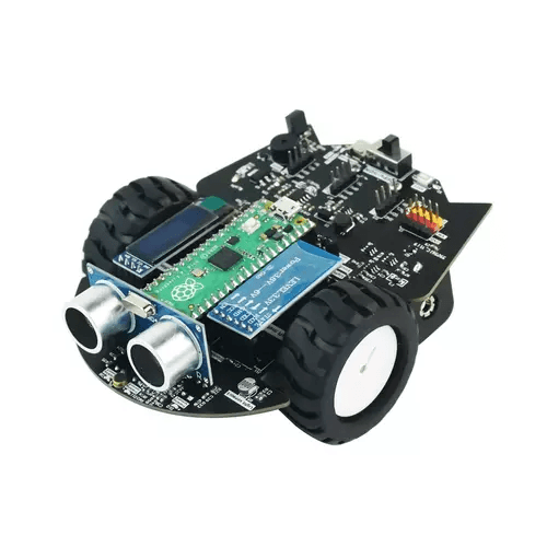 Симпатичный автомобиль-робот для Raspberry Pi Pico с поддержкой программирования MicroPython
Робот — фото 2