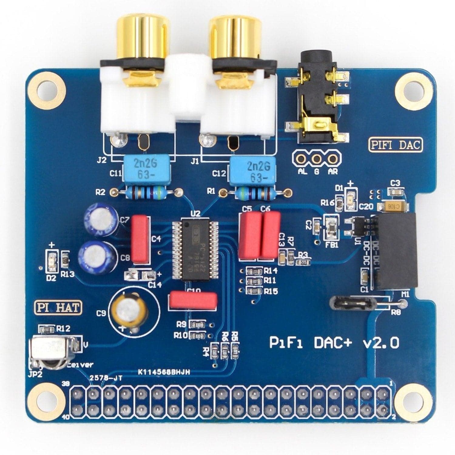 HIFI DAC Модуль звуковой карты I2S интерфейс для Raspberry Pi — фото 2
