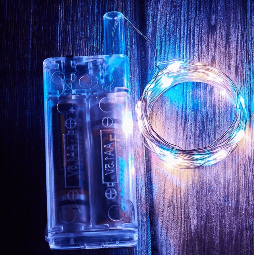 Светодиодные гирлянды из медной проволоки 3M 30LEDs Colorful — фото 2