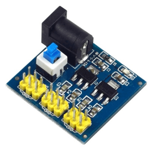 DC-DC 12 В до 3,3 В 5 В понижающий модуль питания для Arduino — фото 2