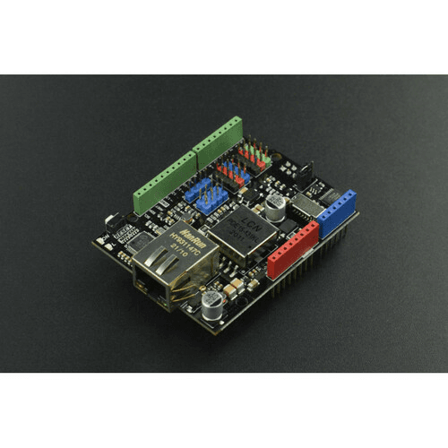 Ethernet и PoE Shield для Arduino - чипсет W5500 — фото 2