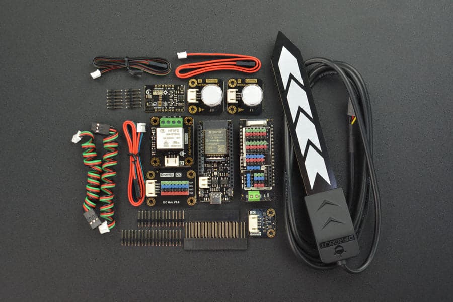 Комплект датчиков окружающей среды Hackster & DFRobot EEDU (ESP32) — фото 2