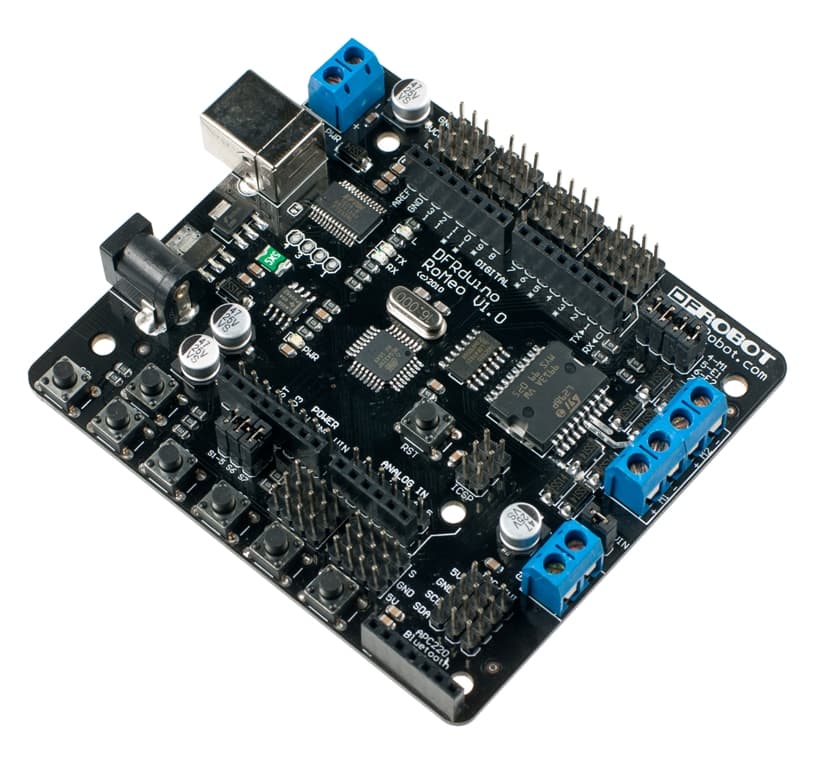 Romeo: совершите революцию в своей робототехнике с помощью Arduino! — фото 2