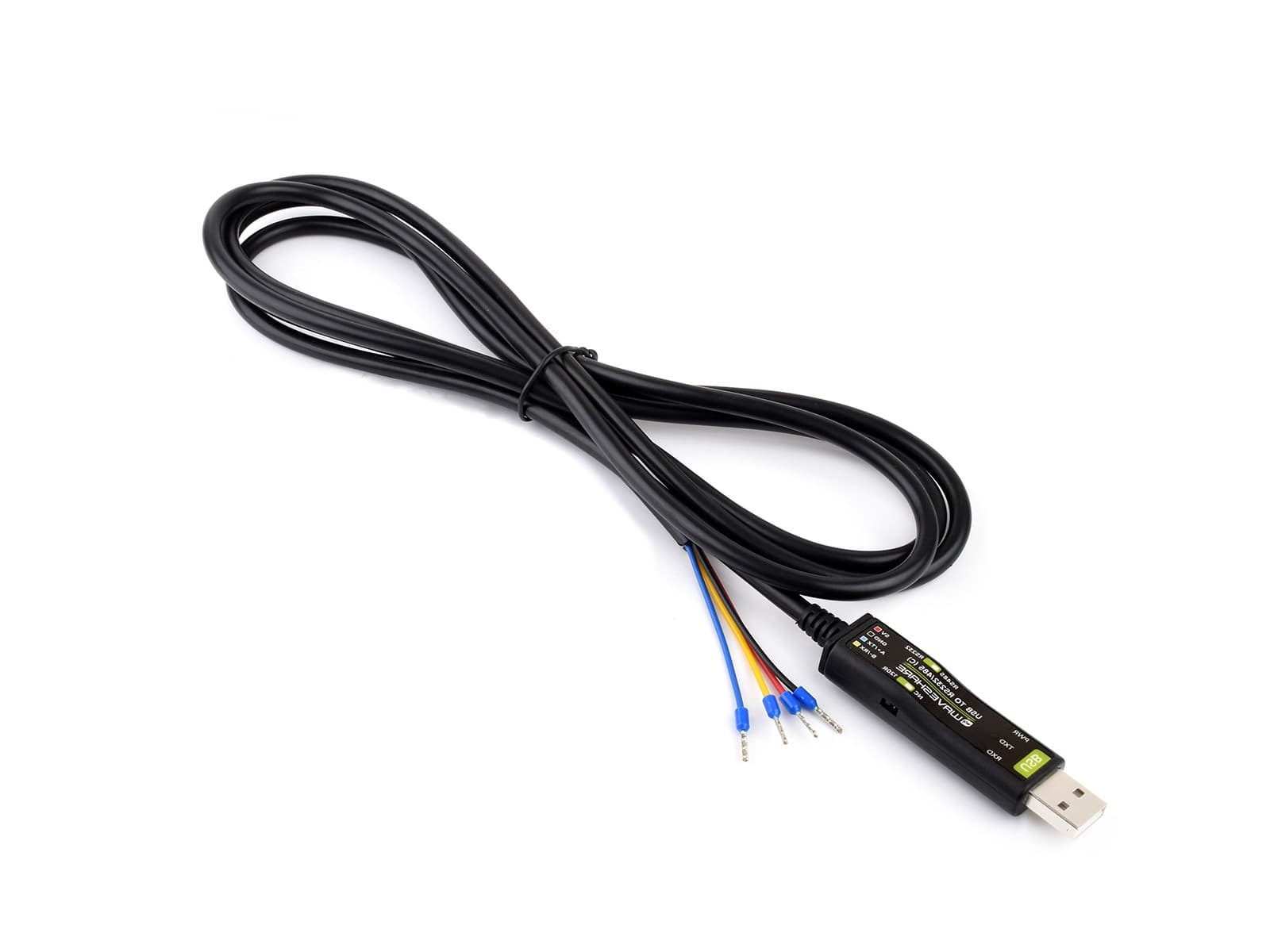 Последовательный кабель USB-RS232/485, оригинальный чип FT232RNL, встроенные индикаторы питания и сигнала, совместимость с несколькими ОС и применимость к нескольким устройствам — фото 2