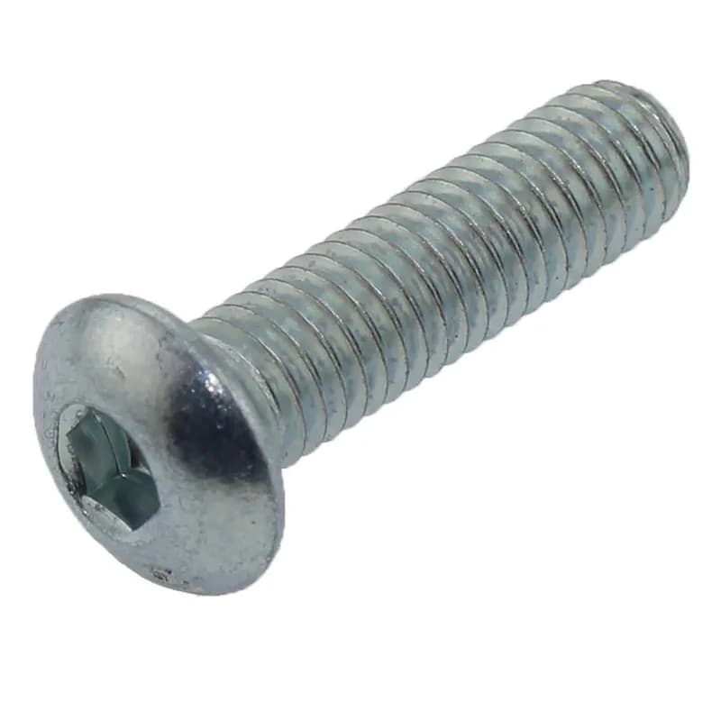 Винт с шестигранной головкой и полукруглой головкой, 10–32 x 0,75 дюйма