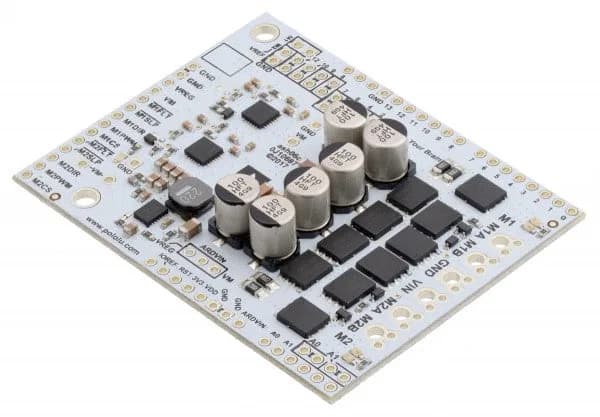 Pololu Dual G2 Мощный драйвер двигателя 24v18 Shield для Arduino