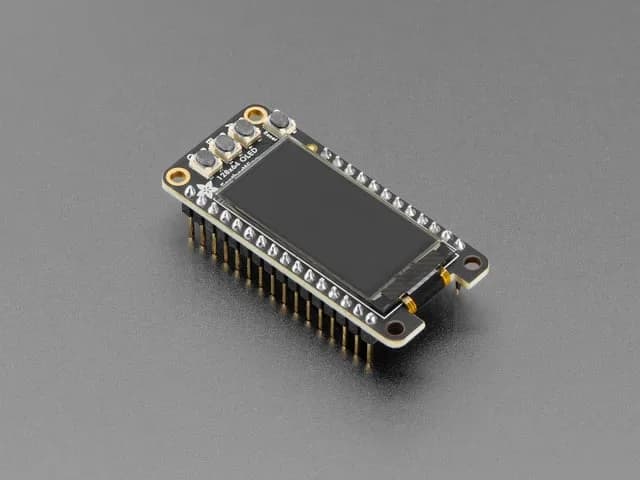 Adafruit FeatherWing OLED в сборе — надстройка OLED 128x64
