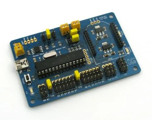 MuIn USB - Многоинтерфейсная USB-плата PIC18F2550
