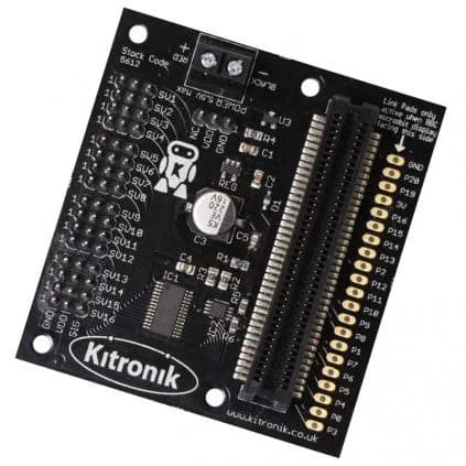 Плата сервопривода Kitronik 16 для BBC micro:bit