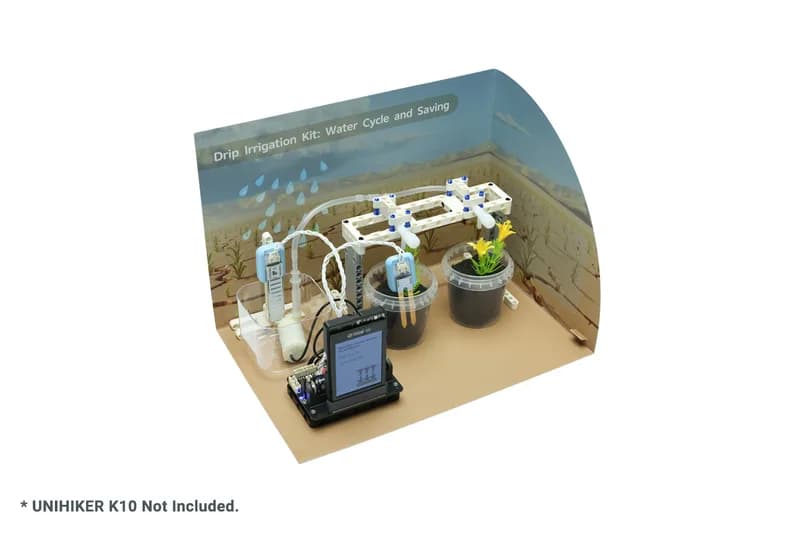 Комплект капельного орошения BOSON без платы разработчика (Climate Action STEM Education)