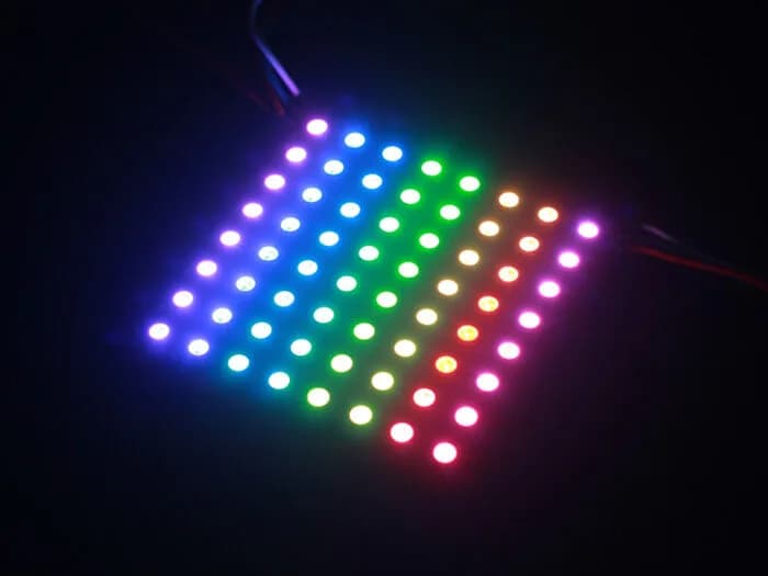 8*8 RGB LED Matrix w& WS2812B - DC 5V
