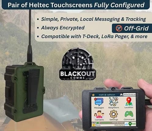 Комплект сенсорного экрана Heltec v4