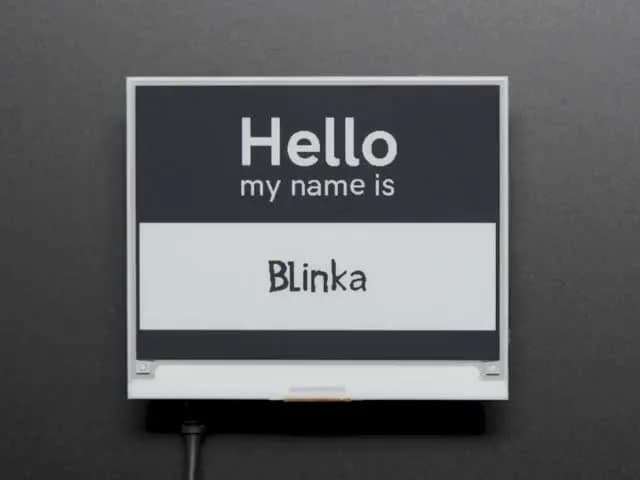 Pimoroni Inky WHAT (ePaper/eInk/EPD) - черный/белый