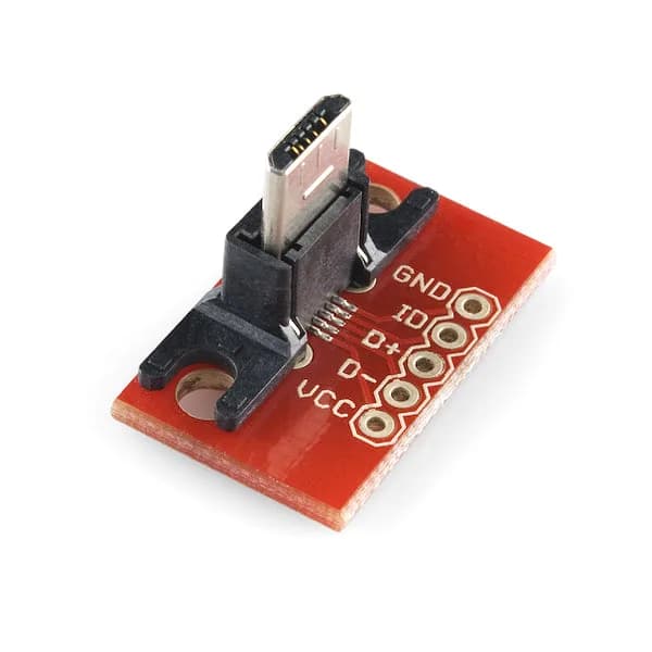 Коммутационная плата USB MicroB