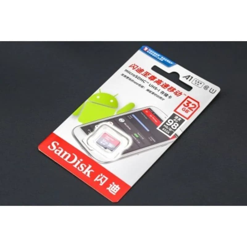 Карта памяти SD/MicroSD (32 ГБ SDHC класса 10 с адаптером)