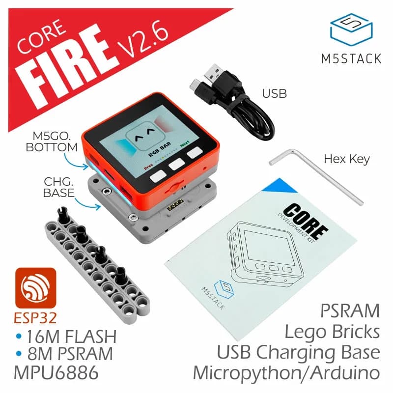 M5Stack FIRE IoT PSRAM V2.6