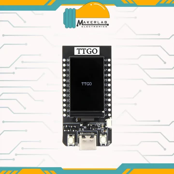 Непаянный TTGO T-Display ESP32 WiFi Bluetooth Модуль Плата разработки 1,14-дюймовый ЖК-дисплей Плата управления 4 МБ Чип CP2104