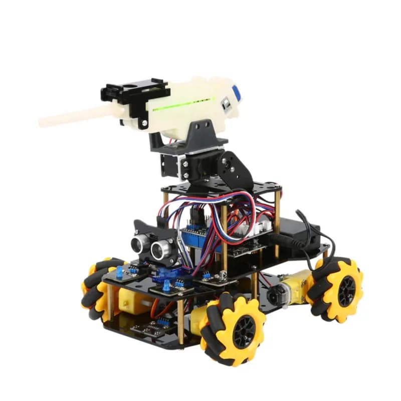 Пакет расширения для ACEBOTT ESP32 Shooting Car с прицелом и водяной пулей — QD005