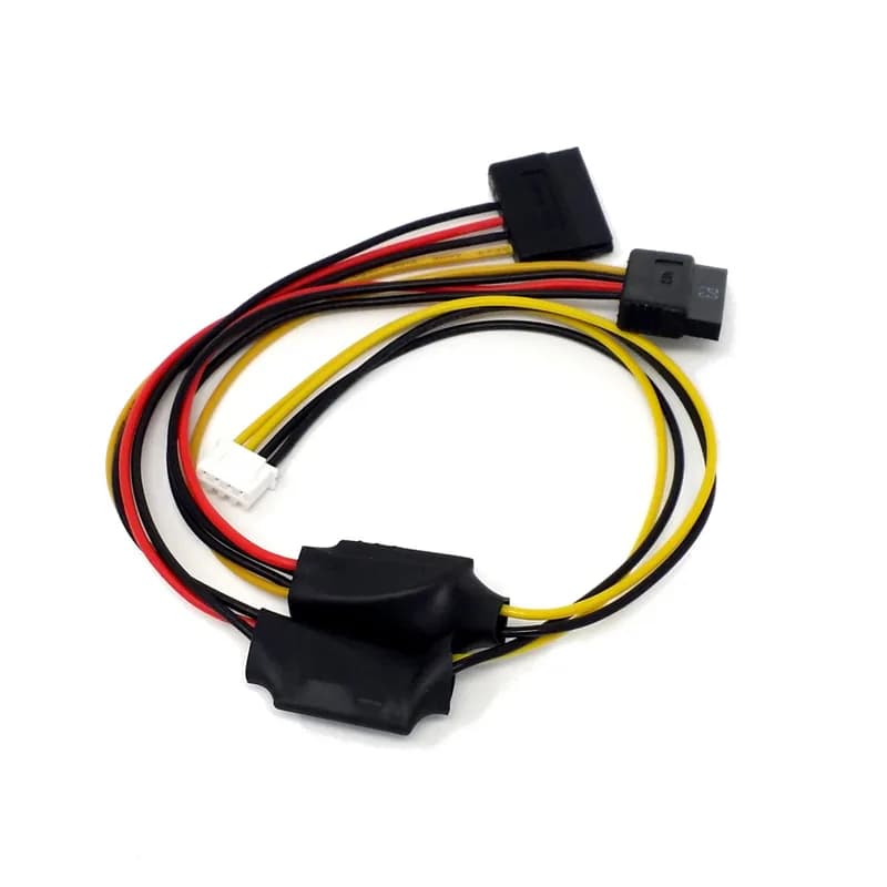 ROCKPro64 Кабель питания для двух дисков SATA