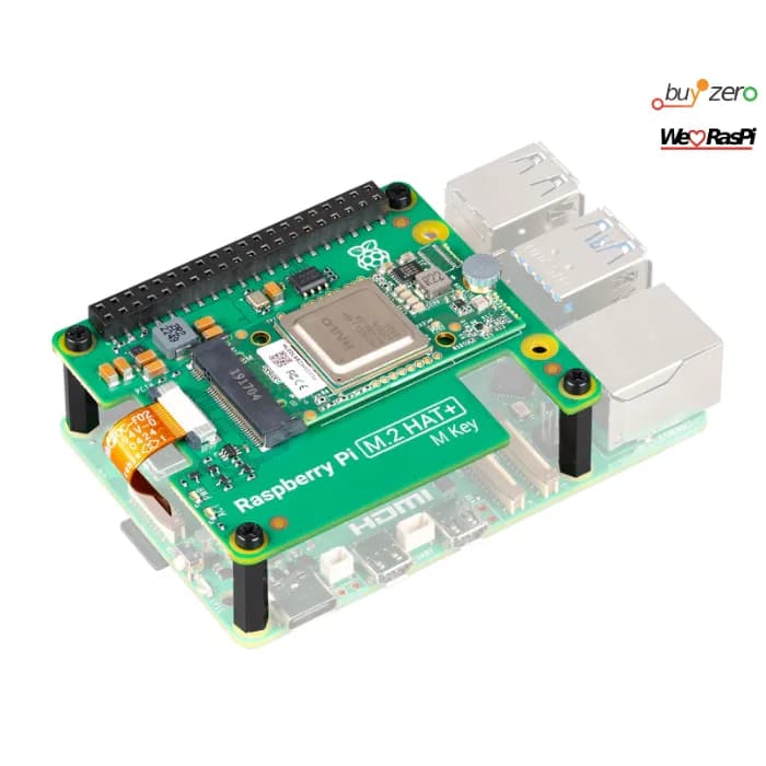 Комплект Raspberry Pi AI (с Hailo-8L B+M, 13 TOPS)