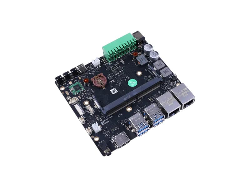 A607 Несущая плата для Jetson Orin NX/Nano - 2x GbE, CAN/RS232/RS485, 6x USB, M.2 Key M, WiFi/BlueTooth, 12-36 В постоянного тока