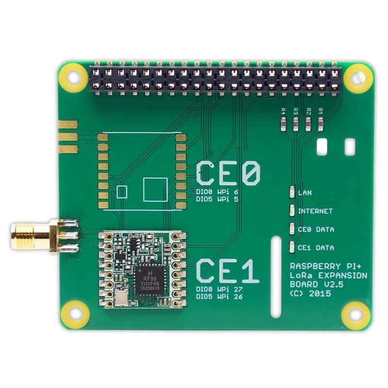 Плата расширения LoRa для Raspberry Pi