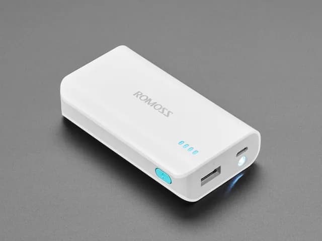 USB-аккумулятор для Raspberry Pi - 5000 мАч - 5 В @ 2,1 А