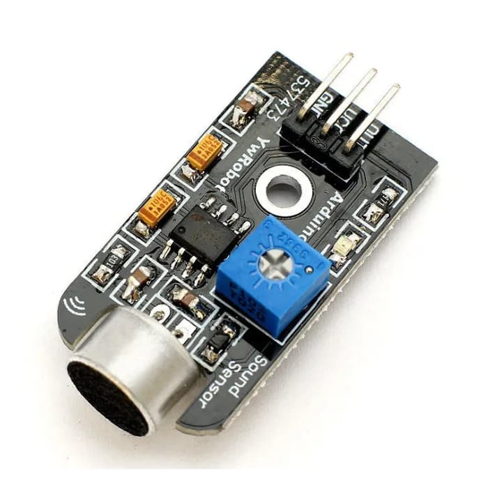 Модуль микрофона с аналоговым датчиком звука для Arduino