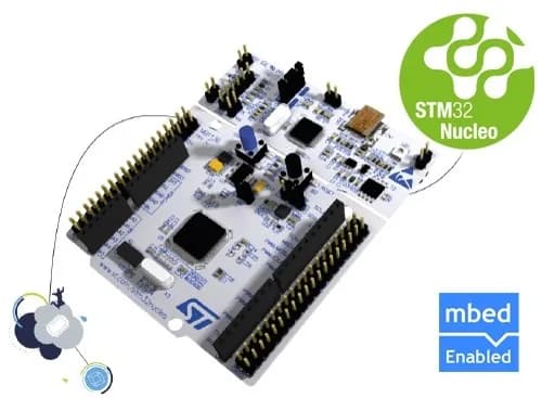 Плата разработки STM32 Nucleo для серии STM32 L1 - с микроконтроллером STM32L152RE, поддерживает Arduino