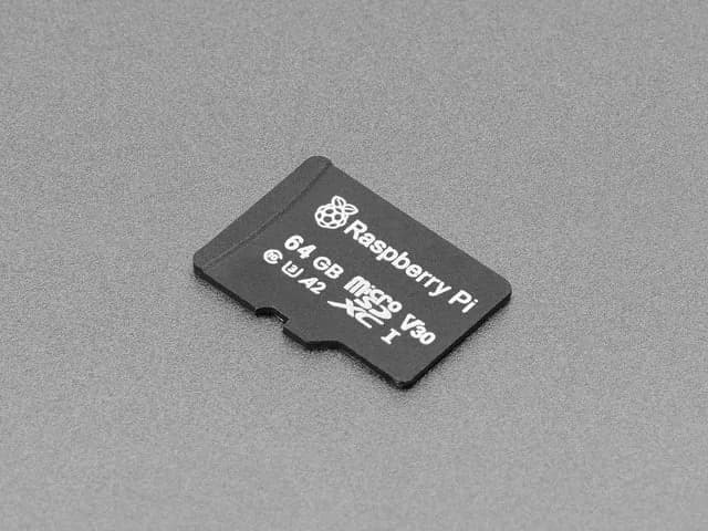 Официальная карта microSD Raspberry Pi A2-класса — пустая 64 ГБ