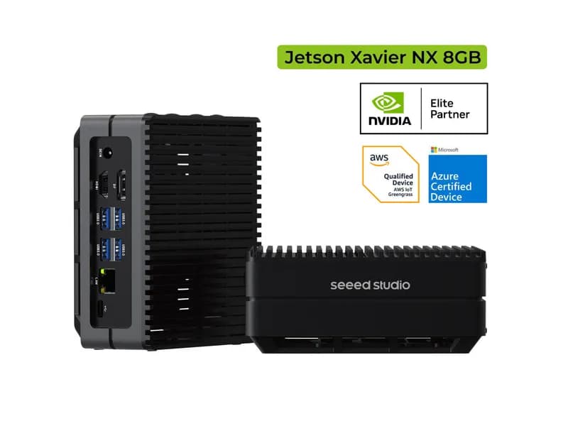 reComputer J2021 (без адаптера питания) — компьютер Edge AI с NVIDIA® Jetson™ Xavier NX 8 ГБ