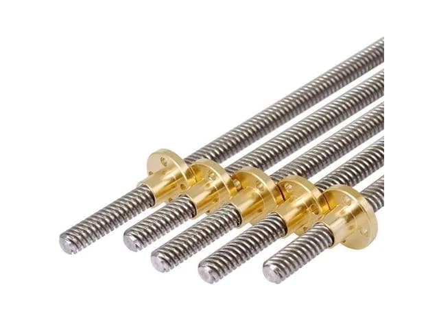 HKD M8 LEAD SCREW+NUT 300MM