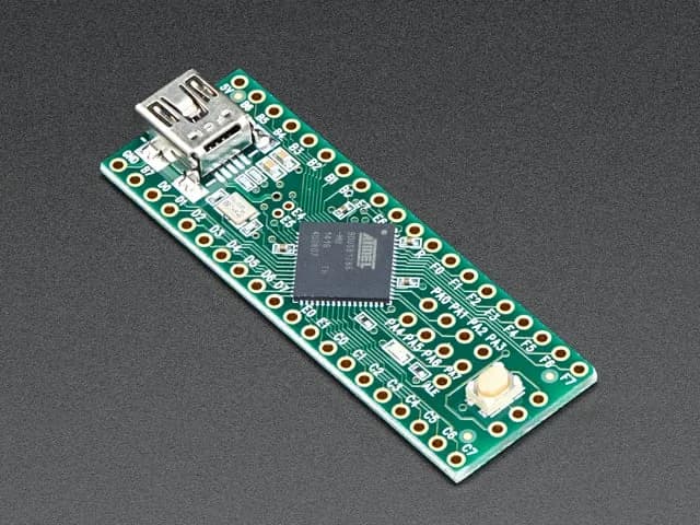 Teensy++ (плата разработки USB AT90USB1286) + разъем