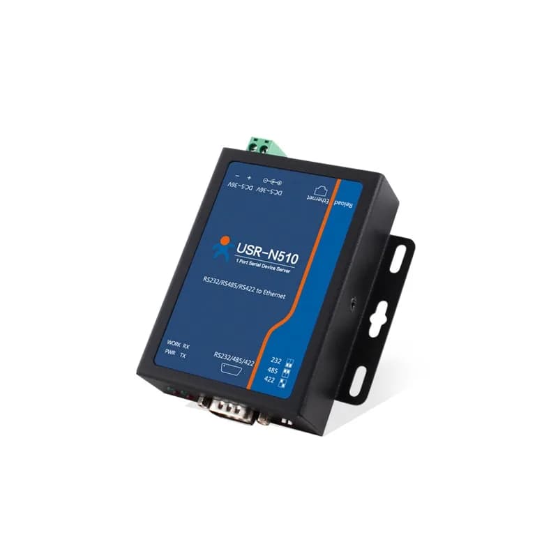 USR-N510 H7 Промышленный 1-портовый преобразователь RS232/RS422/RS485 или Ethernet