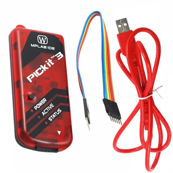 PICkit3 USB-отладчик, программатор, эмулятор контроллера, макетная плата