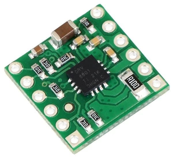 Pololu DRV8801 Держатель драйвера однощеточного двигателя постоянного тока