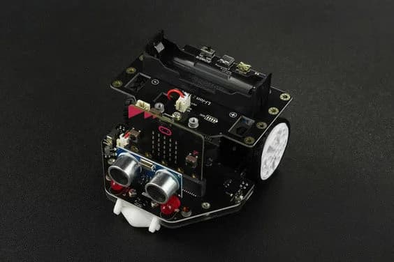 micro:Maqueen Plus V2 (батарея 18650) с HUSKYLENS и micro:bit V2