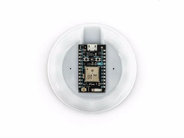 Кнопка Particle Internet: Плата расширения прототипа Photon+IoT (светодиоды/кнопки/акселерометр/гнездовой разъем)