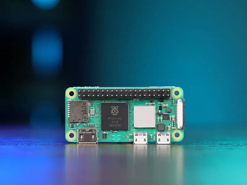 Raspberry Pi Zero 2 Вт с разъемом (с четырехъядерным процессором, Bluetooth 4.2, BLE, встроенной антенной и т. д.)