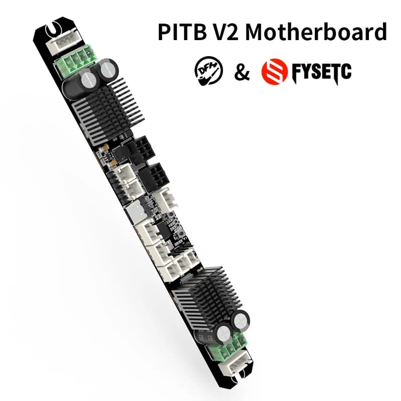 Материнская плата FYSETC & DFH PITB V2.0 на базе мощного модуля драйвера двигателя XY RP2040 с интерфейсом CAN/CANFD Два встроенных TMC5160