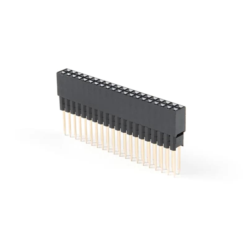 Расширенный гнездовой разъем GPIO — 2x20 контактов (13,5 мм/9,80 мм)