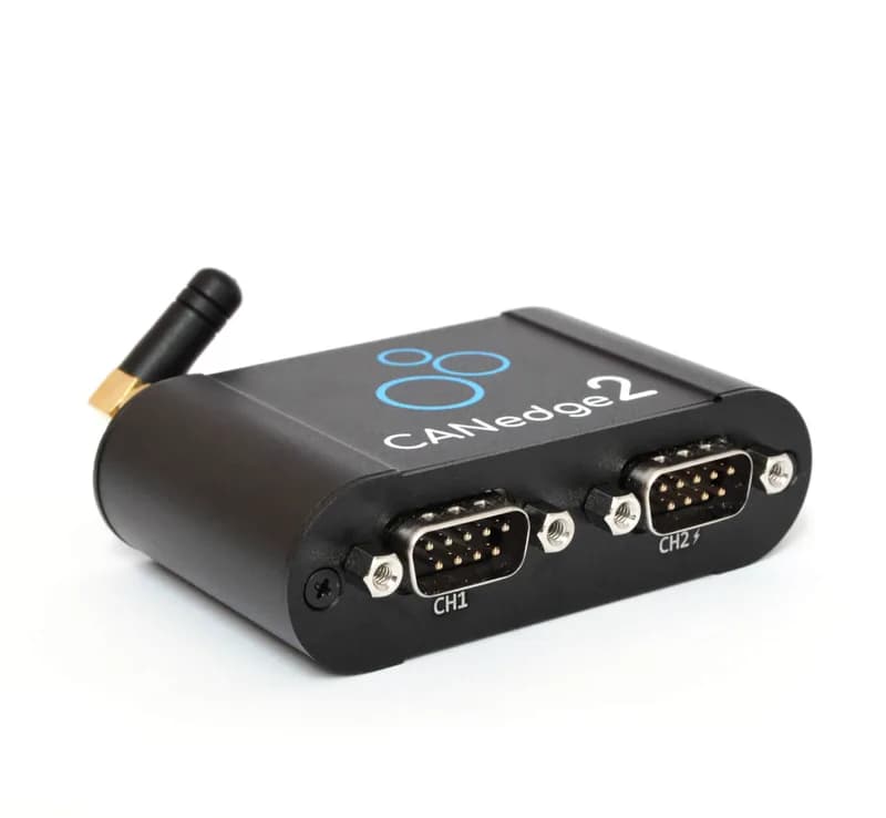 CANedge2: 2 регистратора данных CAN-шины (SD + WiFi)