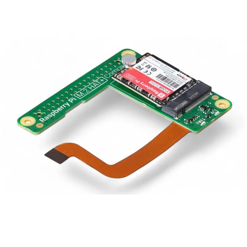 Raspberry Pi 5 M.2 HAT+ (компактный)