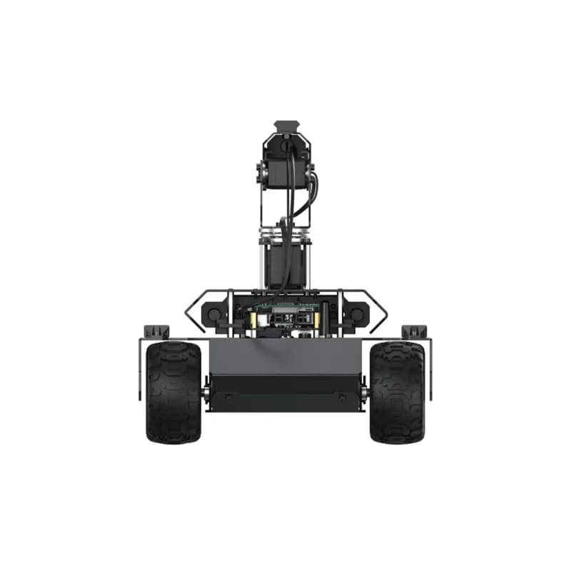 Waveshare UGV Rover ROS 2 с открытым исходным кодом, 6 колес, 4WD робот с искусственным интеллектом, подходит для Raspberry Pi 4B / Raspberry Pi 5, двойные контроллеры, цельнометаллический корпус, гибкий и расширяемый