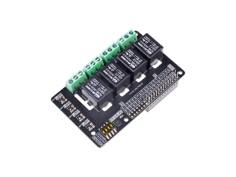 4-канальное реле SPDT для Raspberry Pi