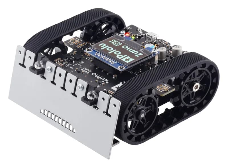 Робот Zumo 32U4 OLED в сборе с двигателями 75:1 л.с.