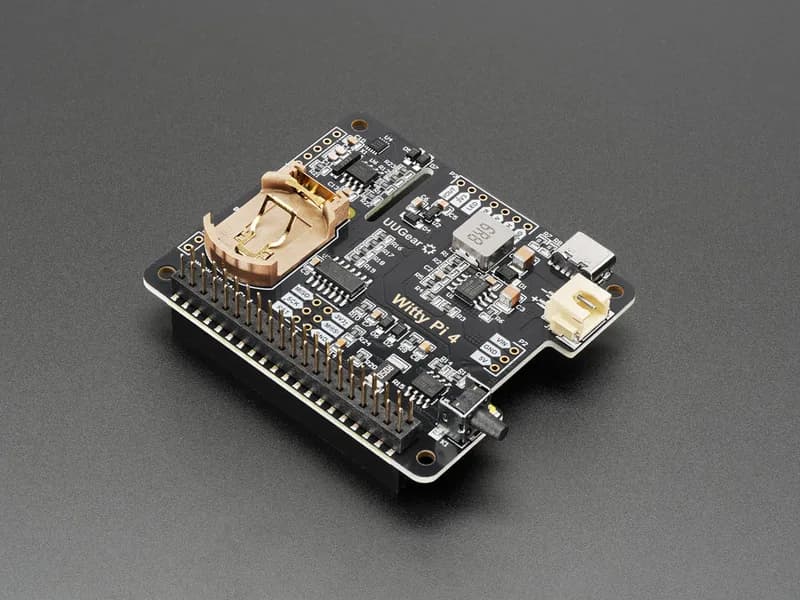 Witty Pi 4 HAT - RTC и управление питанием для Raspberry Pi