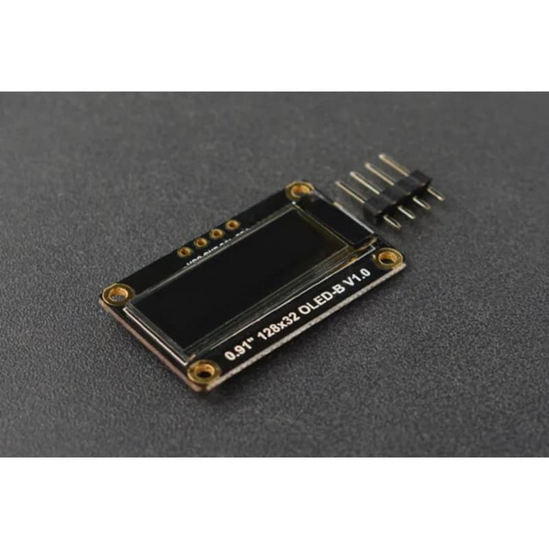 Монохромный 0,91-дюймовый 128x32 I2C OLED-дисплей