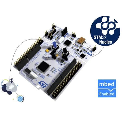 Плата ST Nucleo STM32F103RB --